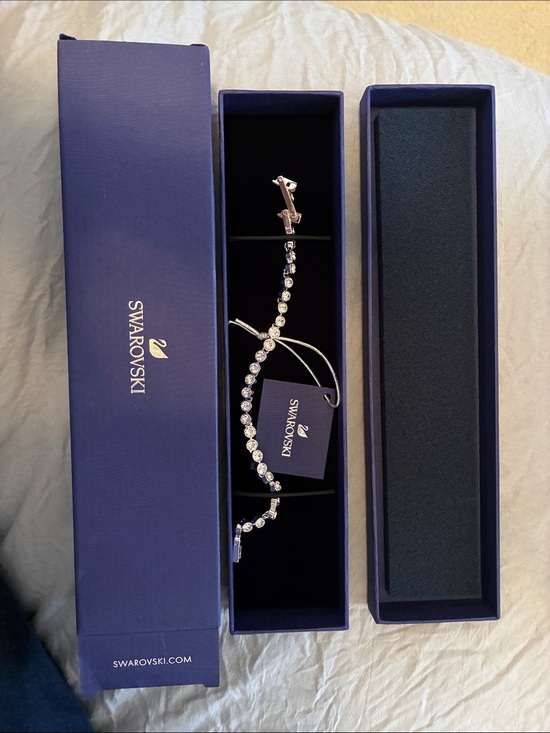 Swarovski Jewelry - Swarovski Crystal Tennis Bracelet with Clear Stones